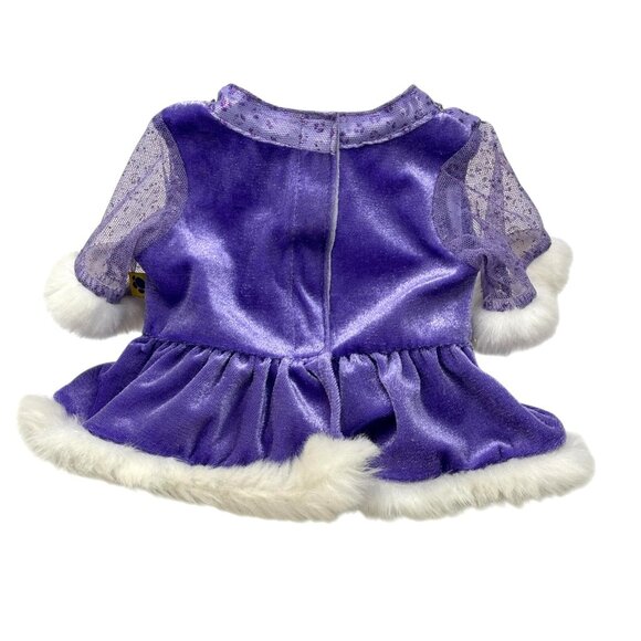 BUILD A BEAR Lot Purple Clothing Pieces Best Friends BFF Tie-Dye Skater Hoodie - Picture 4 of 12